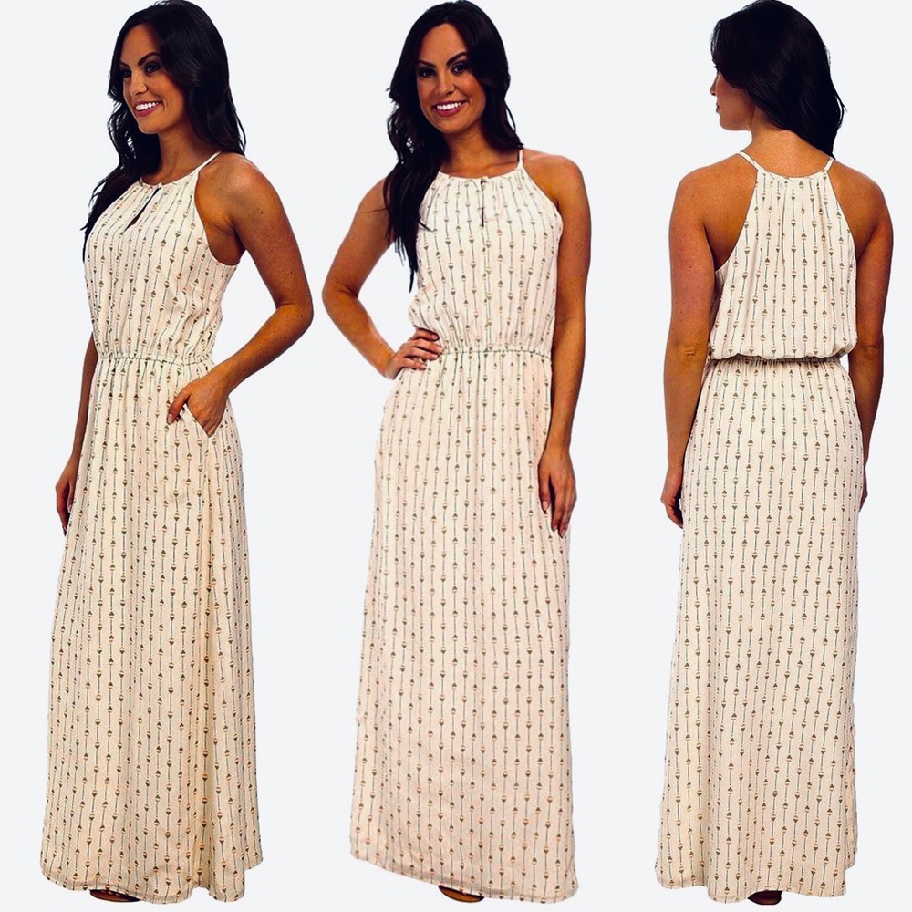 Lucky Brand 100% Silk Dress